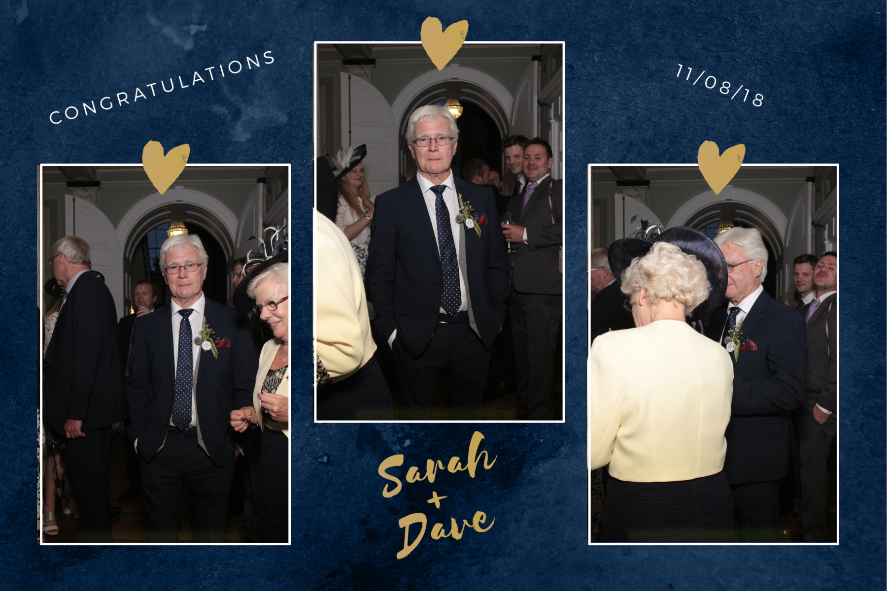Sarah & Dave's Wedding | View more photos from the event at gallery.myphotoboothexperience.co.uk/u/MyPhotoBoothExperienceLtd/Sarah-Daves-Wedding